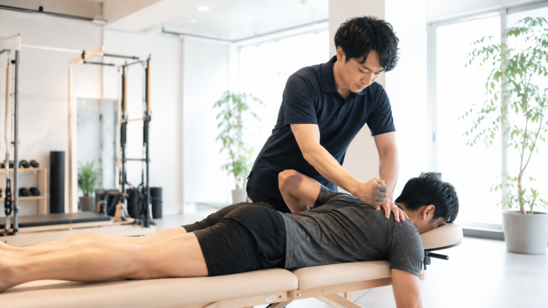 理学療法士によるスポーツマッサージ
