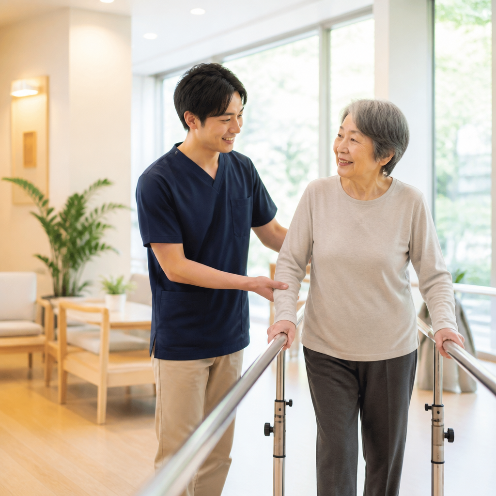 一番町で親の老人ホームを検討中の方へ|リハビリ体制で確認したいこと